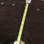 True Religion Brown Joey Big T Velvet skinny flare Photo 7