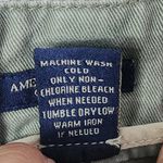 American Eagle Cotton Cargo Style Mini Skirt Size 14 Olive Green Photo 5