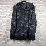 Athleta ‎ Black Camo Triumph Printed Hooded Jacket Photo 6