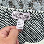 Oliver by Escio Knit Cardigan Sweater White Black Medium Photo 2