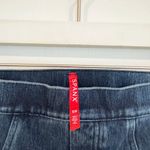 Spanx  Jean-ish Ankle Leggings Stretch Denim Shapewear Pull On Pants Blue Small Photo 5