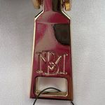 Badgley Mischka  Womens Long Wallet Phone Pocket Wristlet Plum Vegan Leather NWT Photo 9