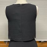 Francesca’s NWT Black Blue Embroidered Glass Beaded Sequins Sleeveless Dress Size M Photo 6