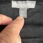 Talbots  Black Quilted Double Cloth Mock Neck Sweater 3X, Warm, Fall, Winter Photo 4