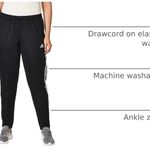 Adidas NWT  Women’s Tiro 21 Track Pants – Black/White, Size Small Photo 3