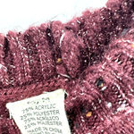 Weatherproof  Vintage size Medium pullover style sweater fair isle‎ deep purple Photo 3