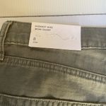 American Eagle Women’s Highest Rise Mom Shorts Sz 8 (29W) Green Y2K Festival New Photo 3