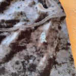 Good American  Crushing It Velvet Biker Shorts in Black sz 1 Photo 3