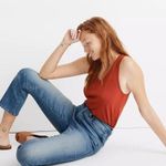 Madewell NEW made in USA Rivet & Thread Cali Demi-Boot Jeans in Shetland Was, 26 Photo 2