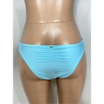 PilyQ New.  lace crystal blue fanned teeny bikini bottom. XS Photo 6