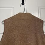 Joseph A Womens Sleeveless Size XL Gold Silk Metallic Knit Party Photo 7