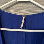 Free People Dress Blue Bohemian Kimono Sleeve w/ Floral Embroidery Size S Photo 1