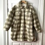 American Eagle  Plaid Teddy Jacket Sz XXL Photo 0
