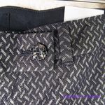 White House | Black Market New! METALLIC JACQUARD SLIM ANKLE PANTS, size 6S Photo 8