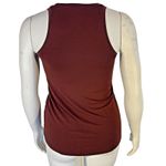 Vince Tank Top Womens XS Brown Scoop Neck Swing Hem Photo 3