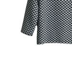 Chico's  Travelers‎ 1 Women Top M Texture Stretch Comfort Classic Career Office Photo 3