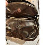 Elle  Bronze Metallic Crossbody Bag Purse Handbag‎ Small Designer Photo 3