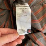 Woolrich  Women’s Waterbury Tunic Top L Gray Red Stripe Cotton‎ NWT Long Sleeve Photo 4