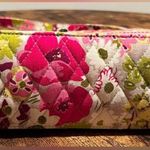 Vera Bradley RETIRED:  | Make Me Blush ladies Julia handbag. Photo 10