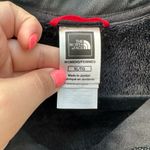 The North Face Women’s Black Osito Raschel-Fleece Quarter-Zip Pullover XL Photo 2