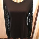 Ralph Lauren Lauren  Navy blue long sleeve sweater Photo 3