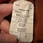 Carhartt Rust Brown Knit Beanie Hat Unisex Size Winter Streetwear Photo 3