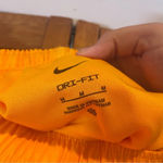 Nike Women’s Dri-Fit Lined Orange Tempo Athletic Shorts Sz M NWT Photo 5