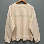Rolla's X SOFIA RICHIE Editorial Slouch Sweatshirt in Salt XL Photo 3