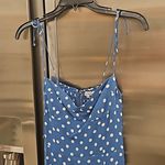 Reformation ๐๐ Juliette Dress ~ Lazuli Blue Polka Dot Print 6 Photo 9