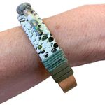 Boutique Python beaded cuff bracelet Photo 4