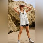 Free People Movement Free Spirit Romper Size Small Gray Photo 1