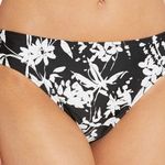 Tommy Hilfiger Womens Small Floral Hipster Bikini Bottoms Black White NWT Photo 0