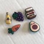 Crocs Nutella Jibbitz and food Jibbitz Set of 5 Size undefined Photo 0