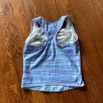 Adidas  Striped Racerback Tank Top SIZE M Photo 2
