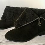 Black Fold Over Boots, Size 8 Photo 3