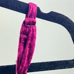 Torrid Crushed Velvet Lace Trim V-Neck Cami in Berry Romance | 0 (Large - 12) Photo 3