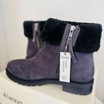 Cougar Kendal Faux Fur Waterproof Leather Snow Bootie Grey‎ Black Size 8 NWT Gray Photo 8