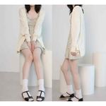 ZARA  Floral Ruffle Strap Sweetheart Neck mini Dress Small Colorful Photo 2