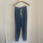 Revolve Privacy Please Charlotte Pants Jogger Waffle in Blue Sz S Photo 1