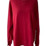 Jansport  Red Relaxed Fit Sweatshirt Size 2XL Photo 0