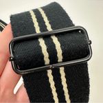 StorkSak London Leather Diaper Bag Unisex Black Photo 14