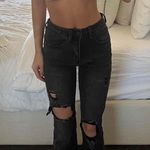 Ripped Black Jeans Size 25 Photo 0