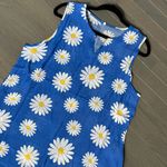 Sleeveless Casual Summer Daisy Floral Print Cotton V Neck Long Maxi Dresses NWT Multi Size L Photo 2