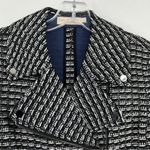 Tory Burch Women’s Raffia Tweed Motorcycle Jacket Photo 6