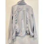 Columbia Women's Castle Dale Full Zip Fleece Jacket pockets Light Gray 2x NWT Photo 3