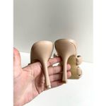 Abound  Sandals Womens Size 10 Tan Square Toe Woven Stiletto Heels Photo 5