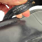 Tory Burch  Perfect Black Matte Leather Miller Logo Sandals Size 8.5 Photo 8