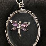 Paparazzi Silver Oval Pendant Necklace Photo 0