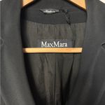 Max Mara Cruise Classic Suit Jacket in Black Size 10 Photo 2