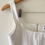 Princess Polly White Kaeshia Bustier Crop Tank Top Size 10 Photo 2